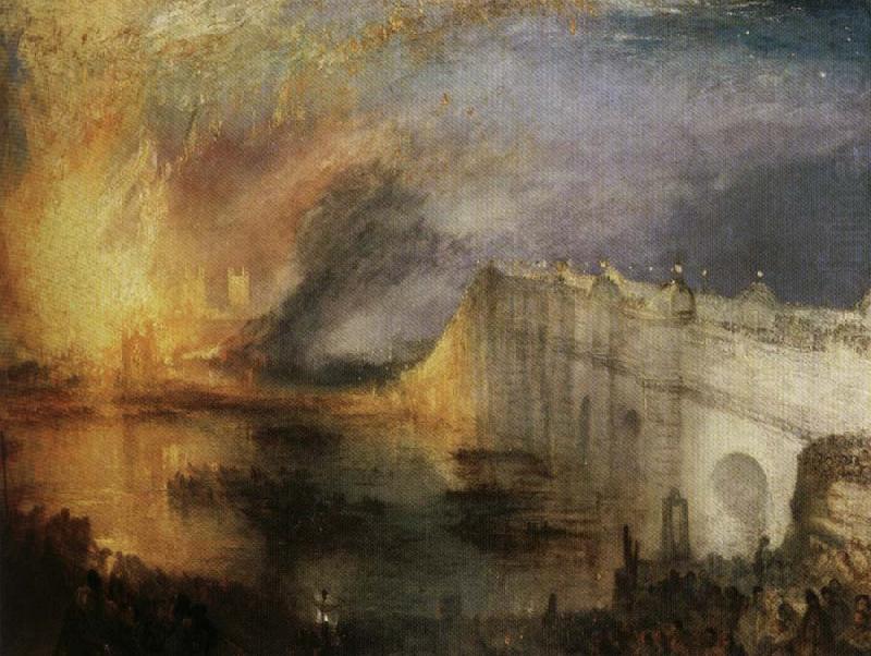 Joseph Mallord William Turner Burning of the Houses china oil painting image